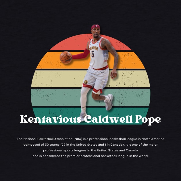 Kentavious Caldwell Pope Vintage V1 by Gojes Art